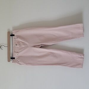 Chicos Rosey Quartz Getaway Slimming Pants Size 10/Medium